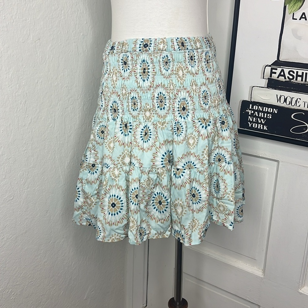 NWT Cartolina Kylie Mini Skirt in Lisbon Print Size XS